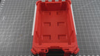 Fitting bins and lids into a PACKOUT organizer
