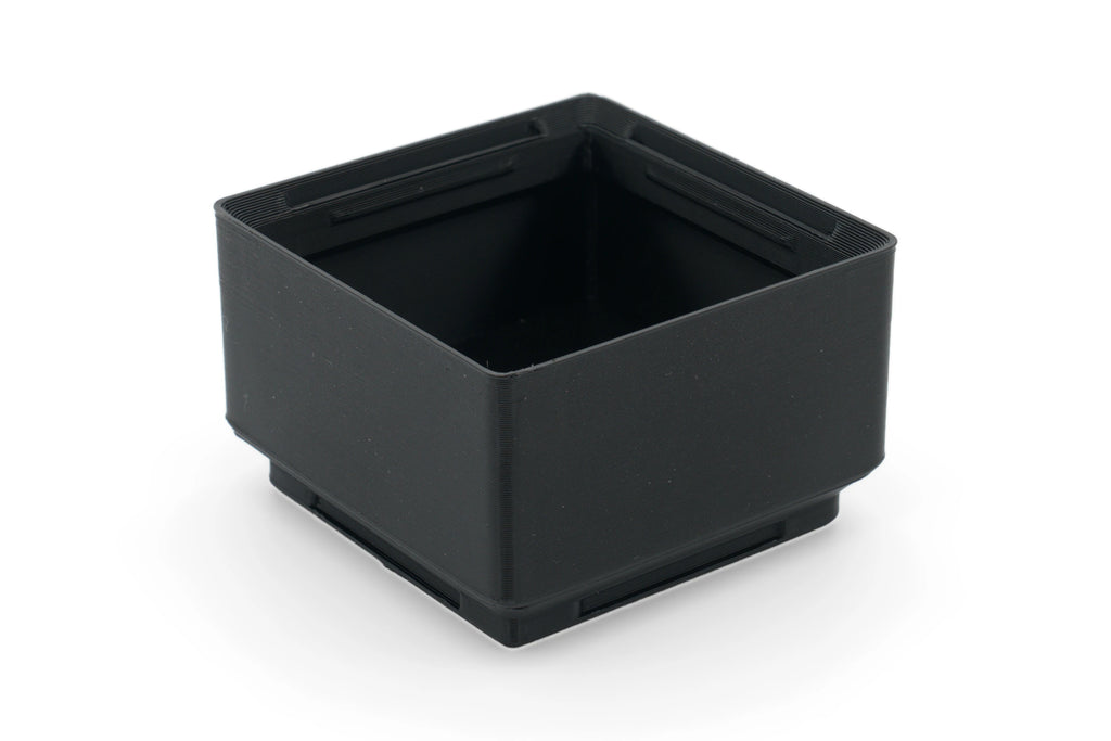 Black 1x1 low bin.