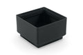 Black 1x1 low bin.