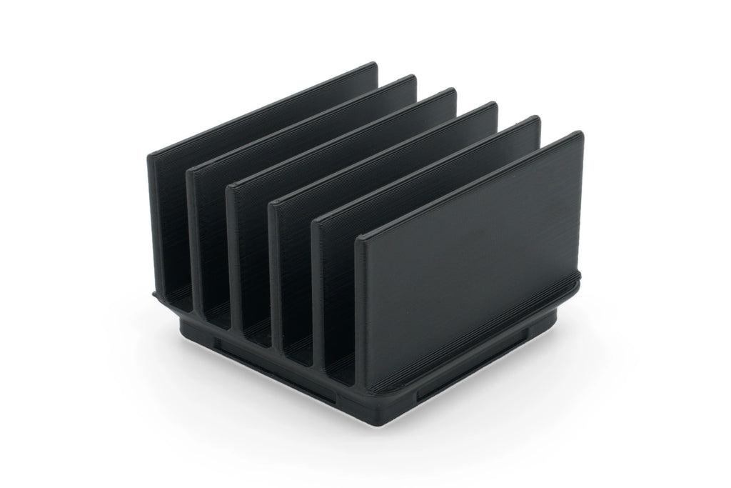 Black divider with 6 walls, 30 mm tall